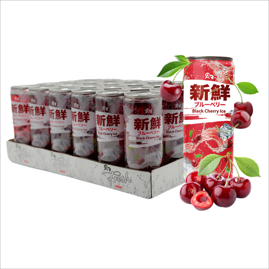 Black Cherry Ice 24'er Packung - FRESH DRINK